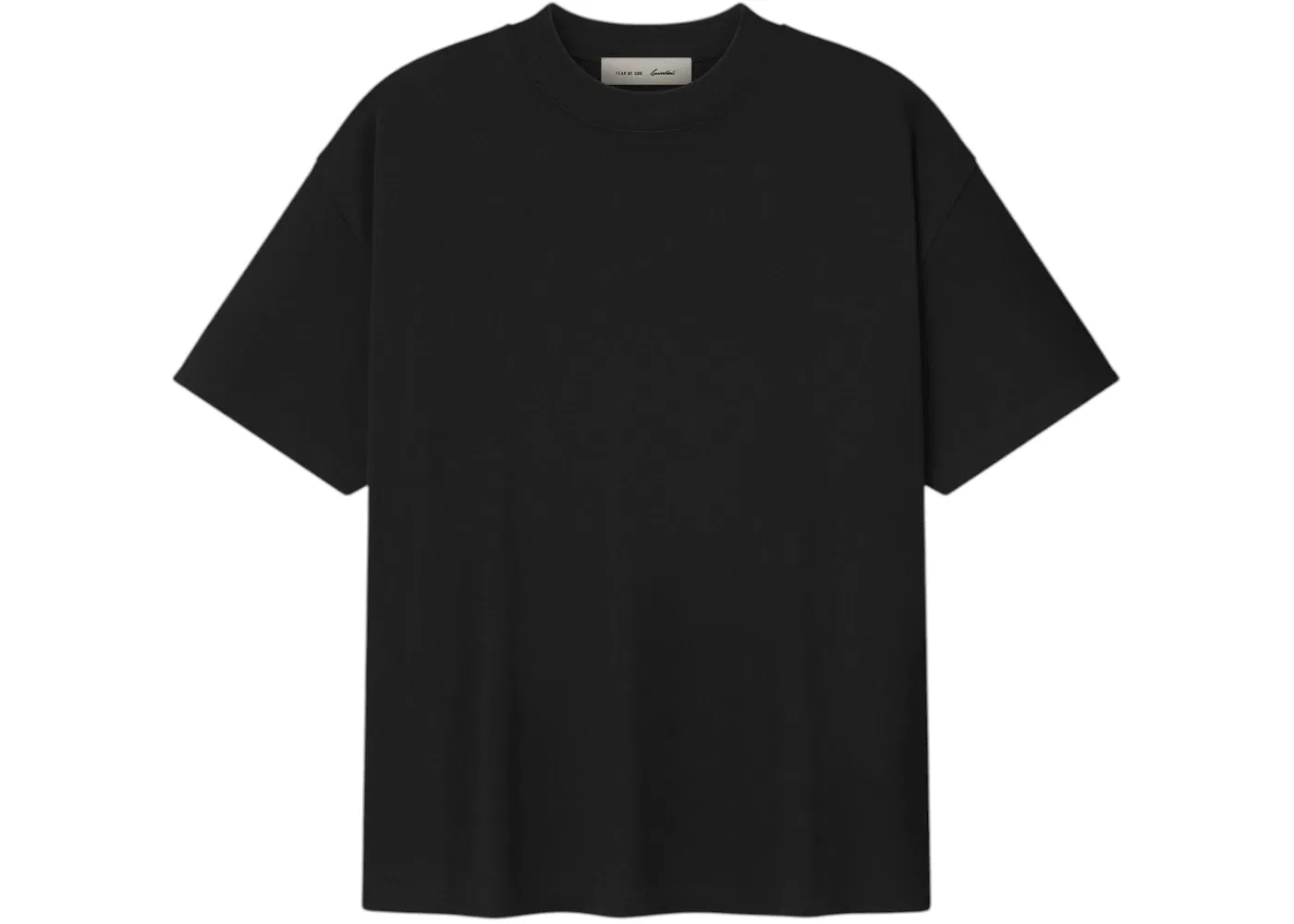 Мужская футболка с принтом Fear of God, Vintage Black