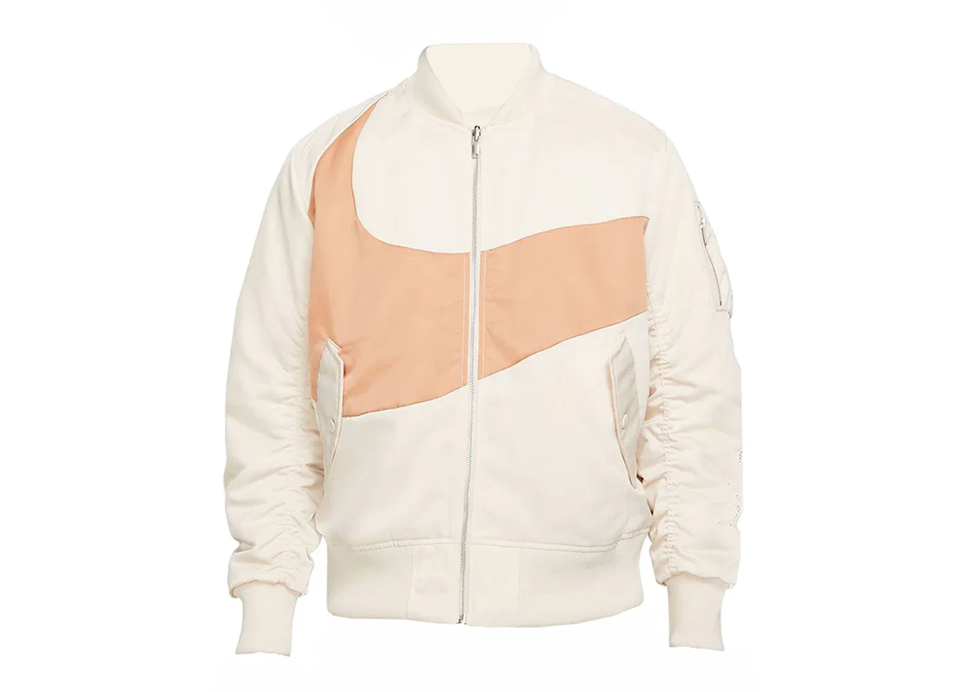 Мужской свитшот с длинным рукавом Nike Sportswear Swoosh Therma-Fit, Creamy White