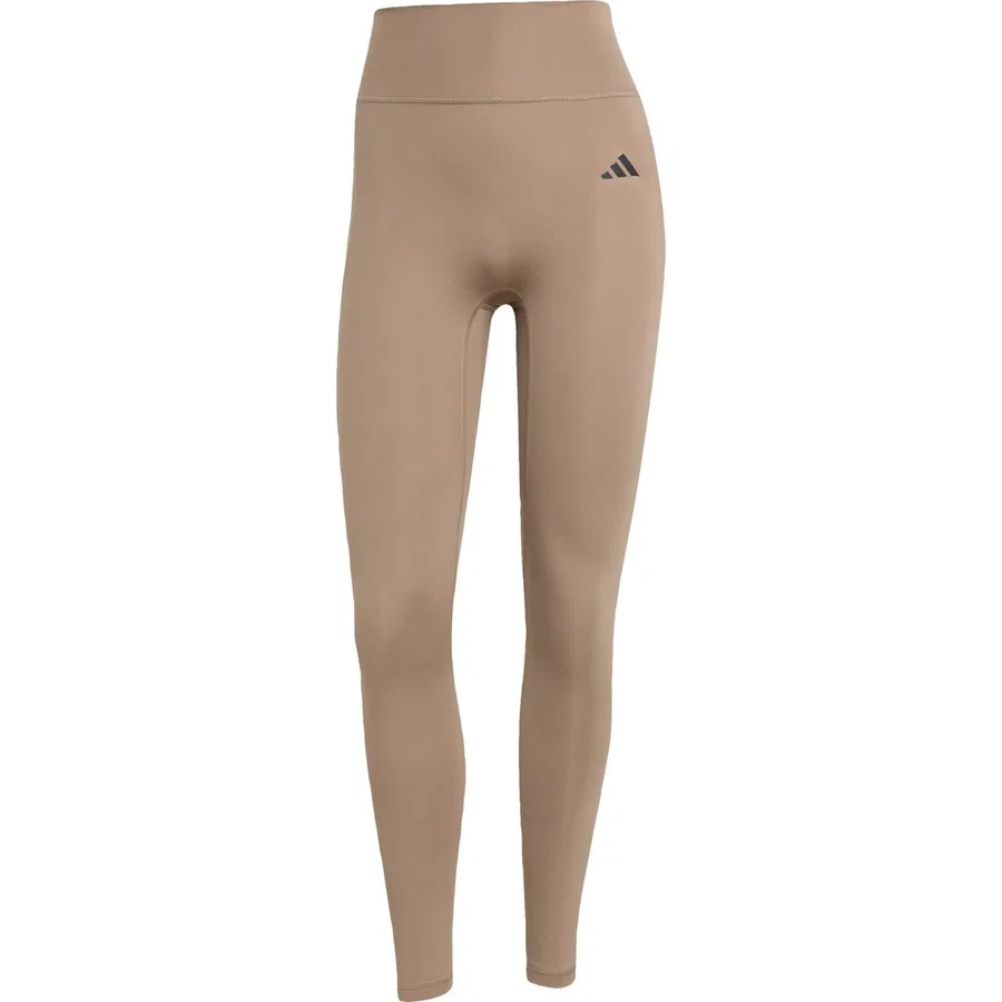 Женские леггинсы с заниженным швом спереди Optimé Essentials No Front Rise Seam adidas, Фиолетовый — фото 3