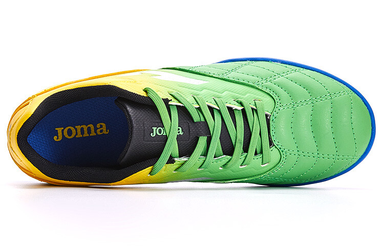 Футбольные бутсы Liga T1 Tf Kids Kids Low-top Green Joma, желтый — фото 4