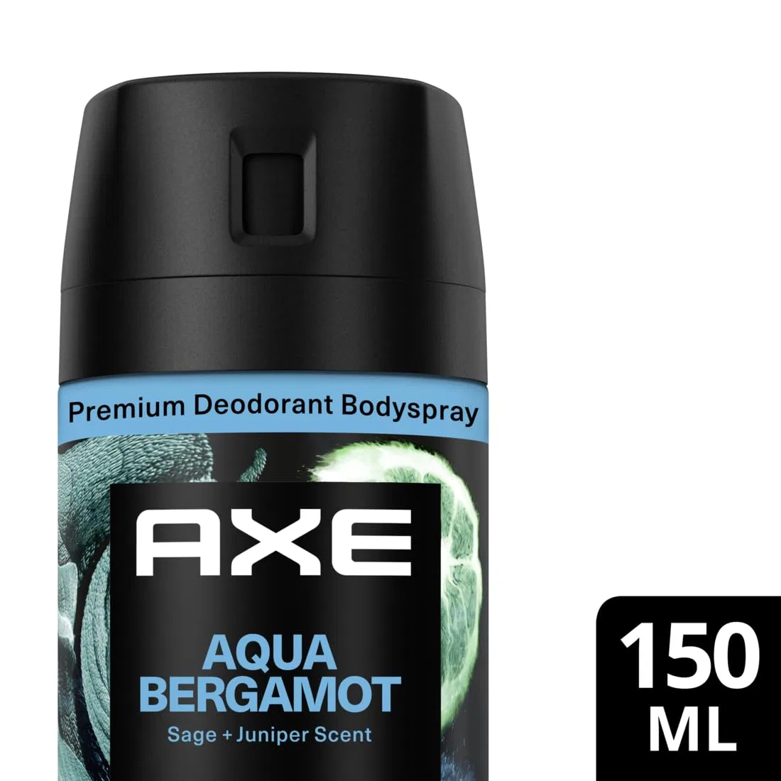 Дезодорант-антиперспирант AXE Premium Body Spray Aqua Bergamot, без солей алюминия, 150 мл, набор 8 шт. — фото 2