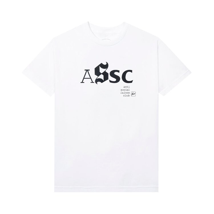 

Футболка Anti Social Social Club x Fragment Type A Tee 'White', белый