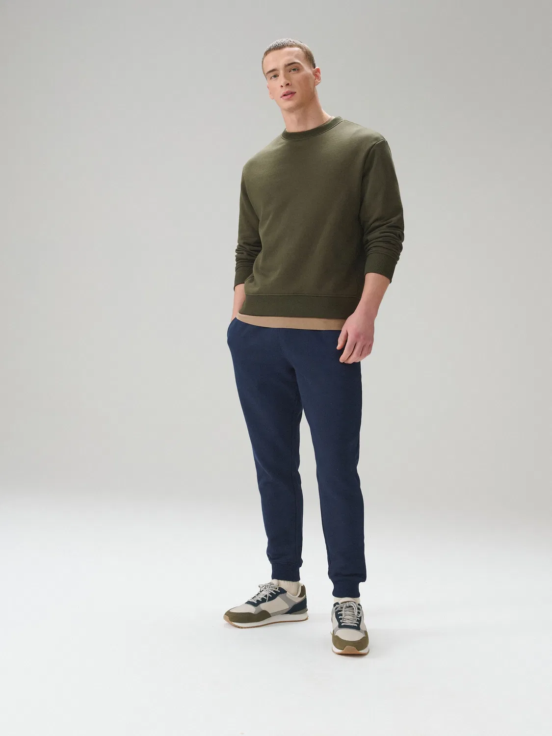 Джоггеры Slim Fit Navy Blue Next