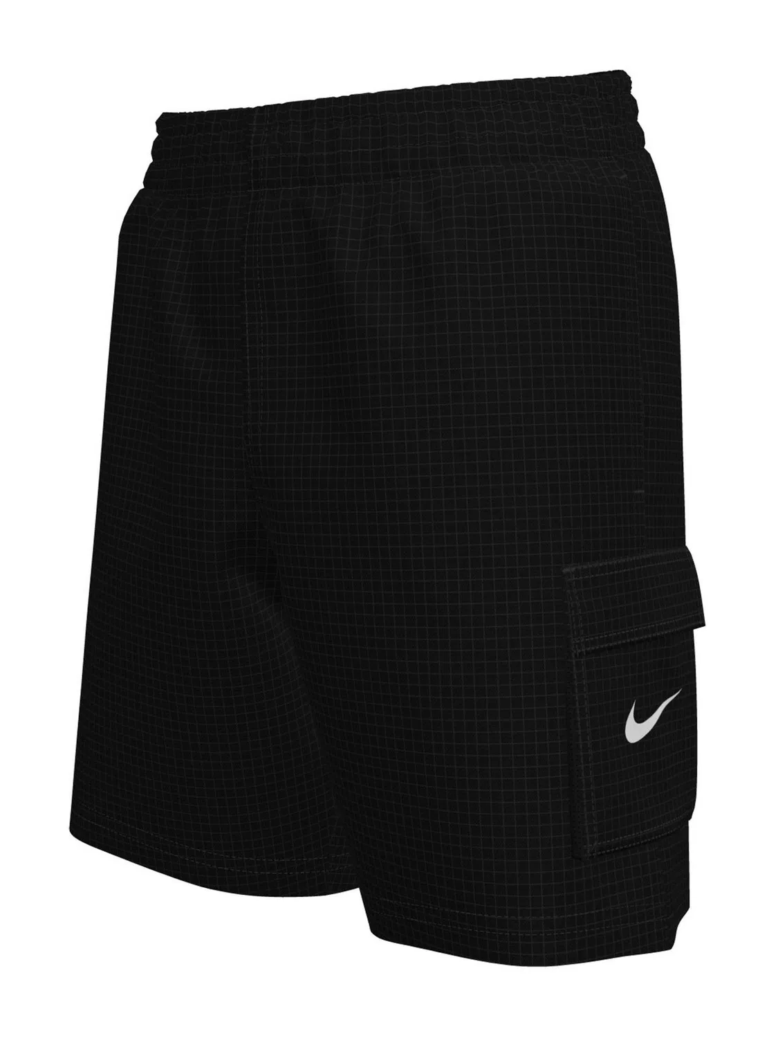 Шорты для плавания Nike Black Voyage Solid Essential, черный — фото 4