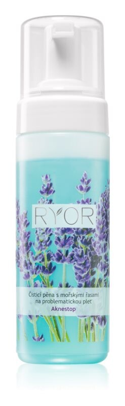 

Очищающая пенка с морскими водорослями для проблемной кожи RYOR Aknestop