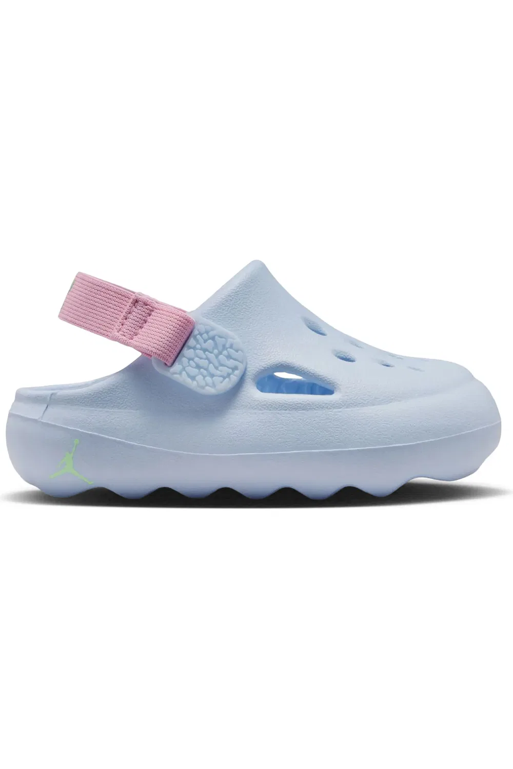 Детские водонепроницаемые кроссовки Hydrip Foam Clog Jordan, Half Blue/Green/Soft Pink — фото 2