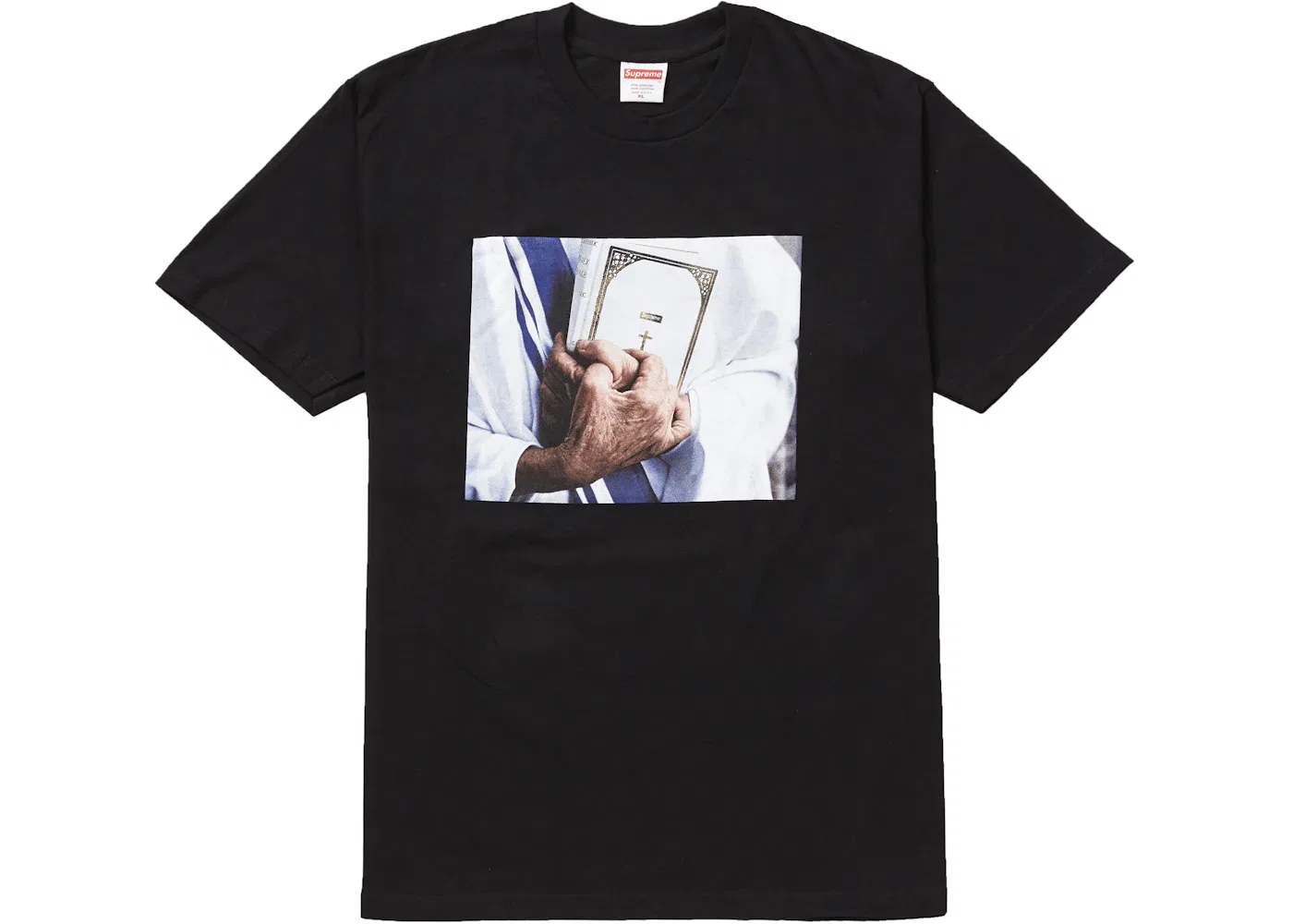 Мужская футболка с принтом Bible Tee Supreme, Black