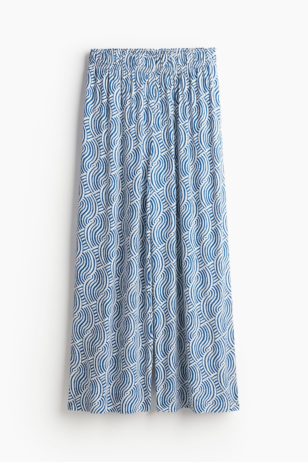 

Брюки H&M Crop Pull-on, синий