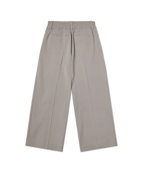 Детские широкие брюки с широкой резинкой Light Beige MUSINSA STANDARD KIDS — фото 3