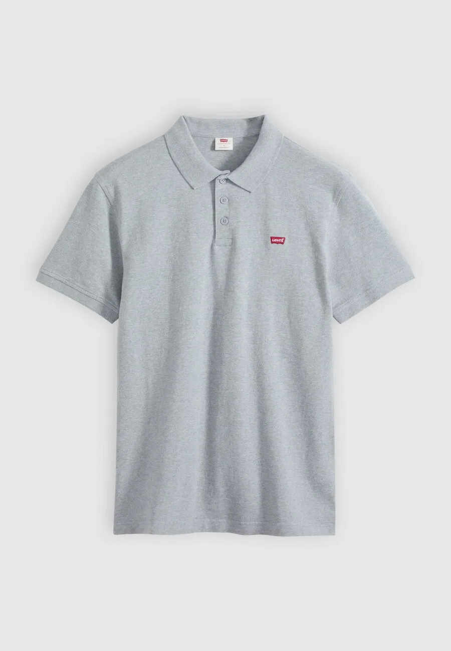 Футболка-поло LEVI'S серого цвета с пятнистым рисунком