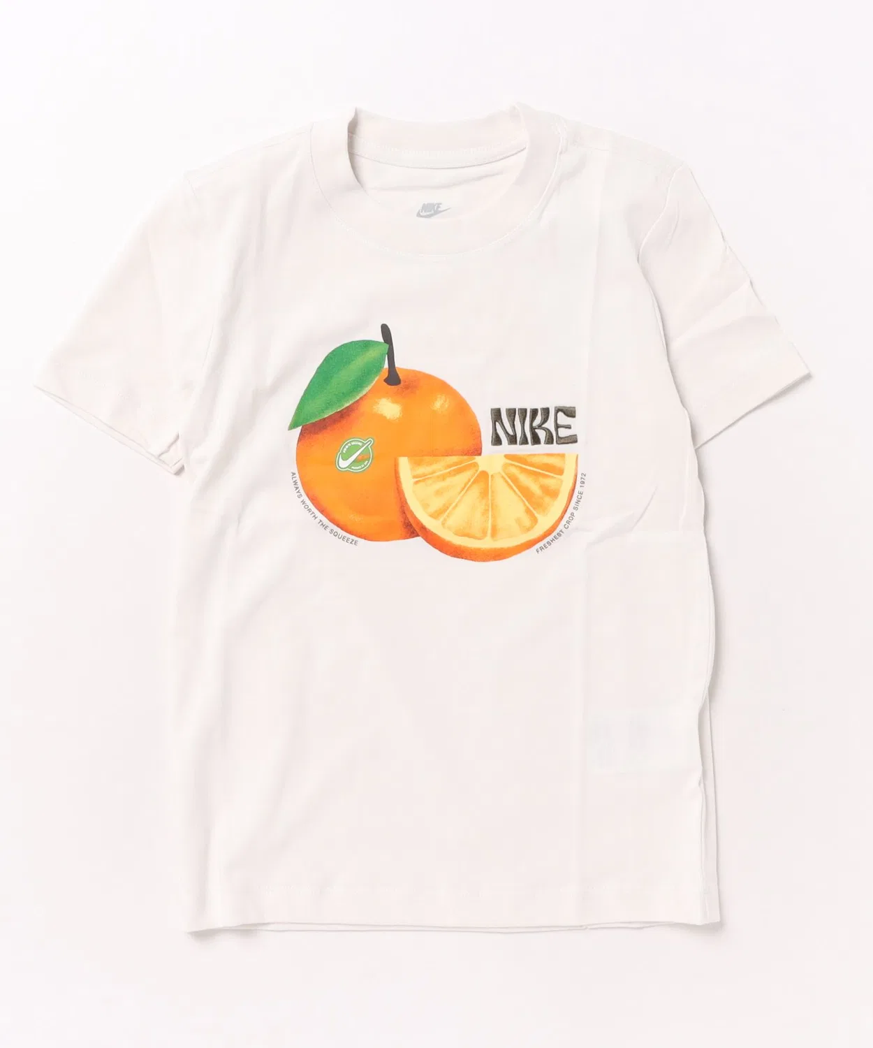 Детская футболка с коротким рукавом и принтом NIKE, Orange