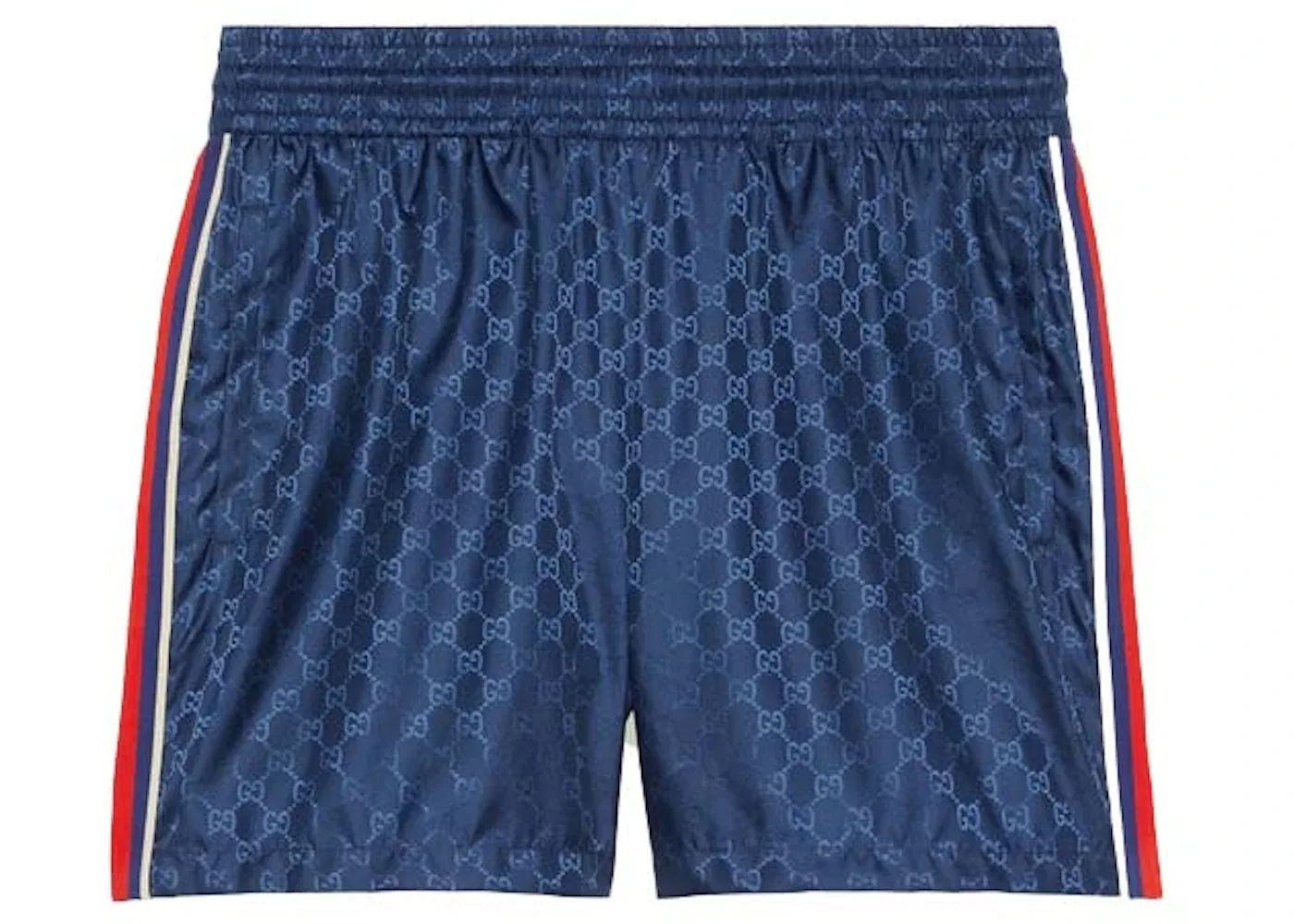 Мужские плавки с принтом GG Swim Shorts Gucci, Blue