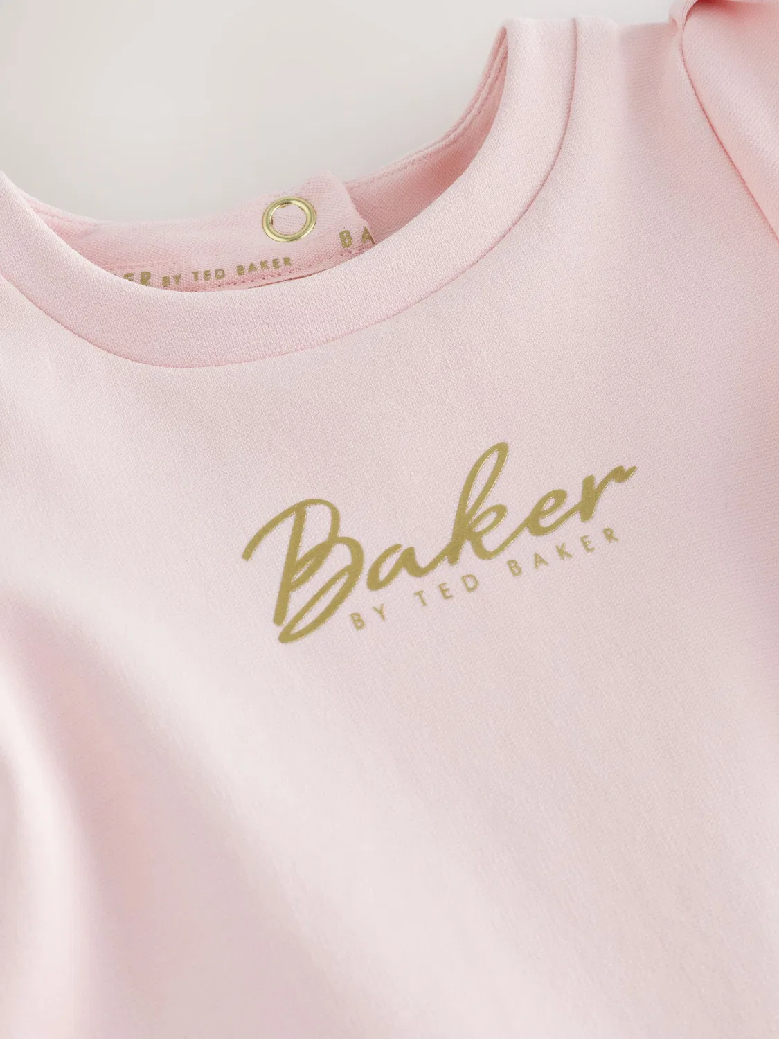 Платье с бантом Baker by Ted Baker, розовое — фото 4