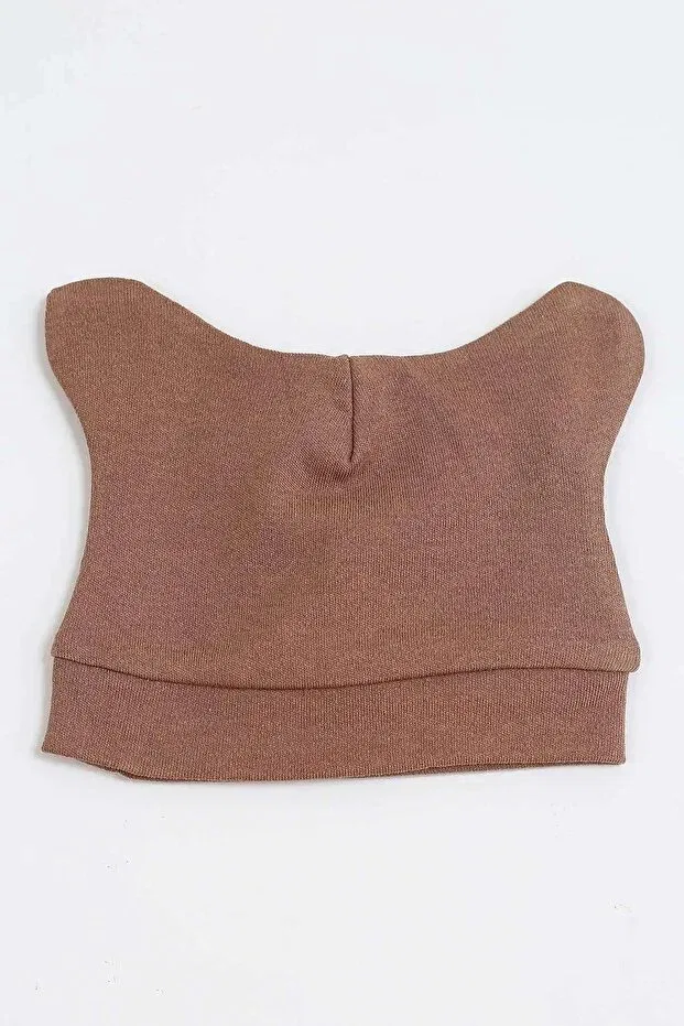 Детский комплект одежды из муслина с принтом Maibella, Brown — фото 3