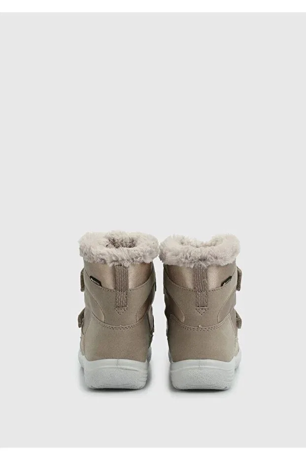 Детские ботинки для девочек с водонепроницаемостью Crystal Superfit, Beige — фото 4