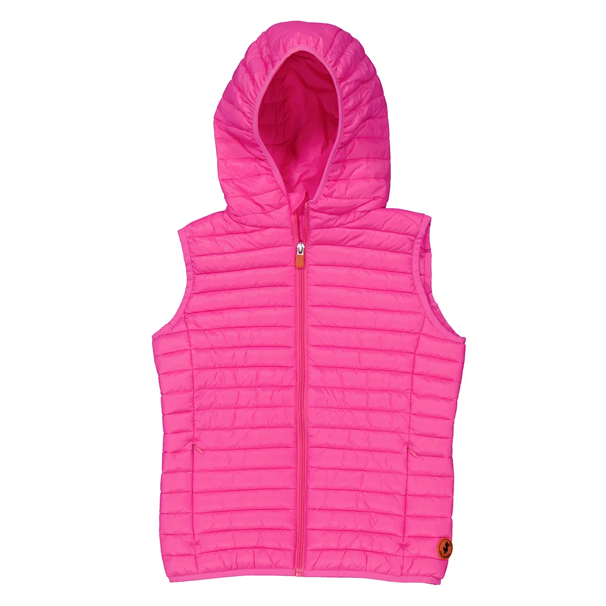 Жилет стёганый с капюшоном Kids Giga Cupid Hooded Puffer Vest Save The Duck, Pink