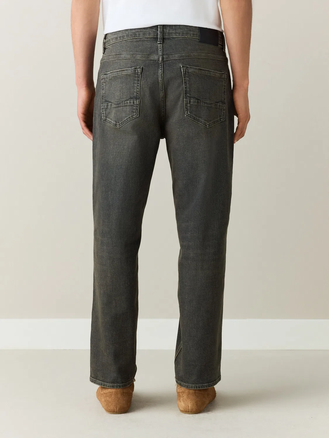 Джинсы Relaxed Tapered Fit, Grey Tint Next, серый — фото 3