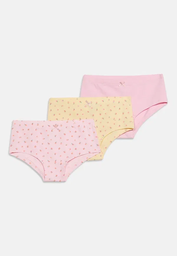 Комплект из 3 трусиков Roses Lindex, светло-розовый