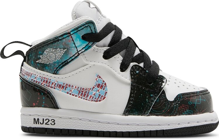 

Кроссовки Air Jordan 1 Mid SE TD Take Flight, белый