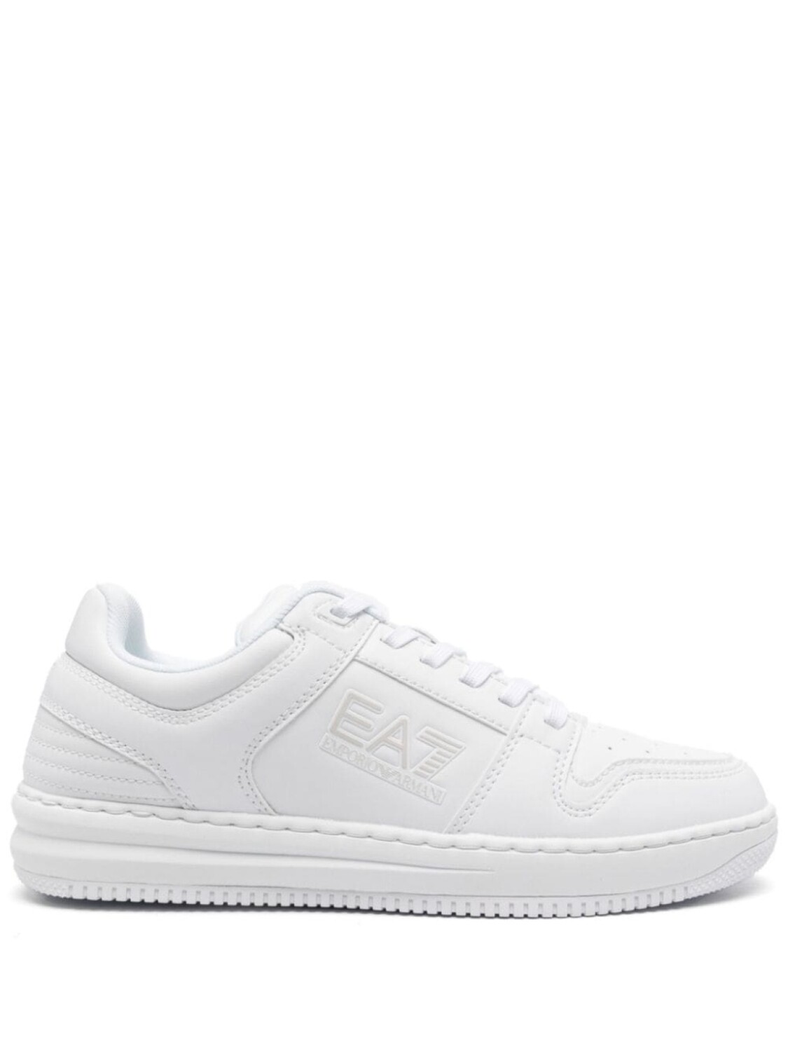 

Ea7 Emporio Armani кроссовки с тисненым логотипом, белый