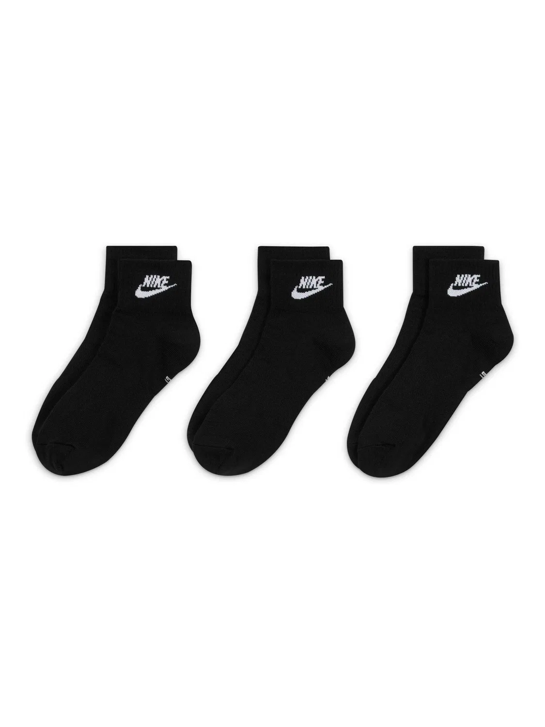 Носки повседневные Nike Everyday Essential 3 пары, черный — фото 2