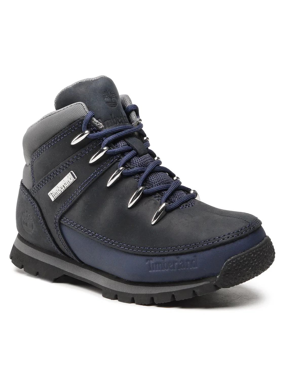 Ботильоны на шнуровке для мальчика Euro Sprint Timberland, темно-синий — фото 2