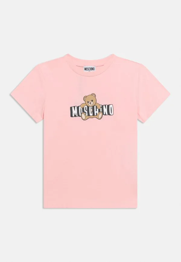 Футболка унисекс с принтом Moschino, Sugar Rose