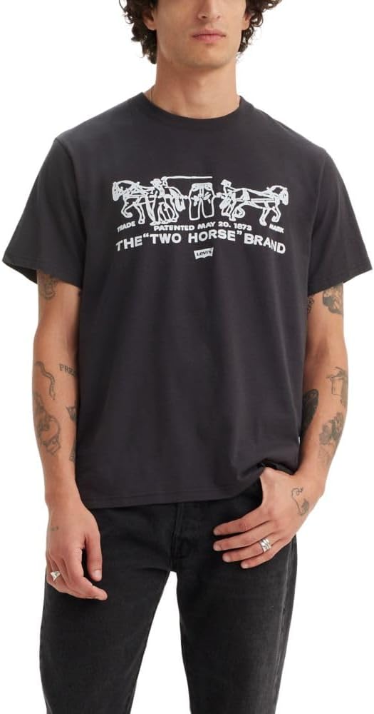 

Мужская футболка с рисунком Levi's (также доступна в размерах Big и Tall), Minimalistic Caviar