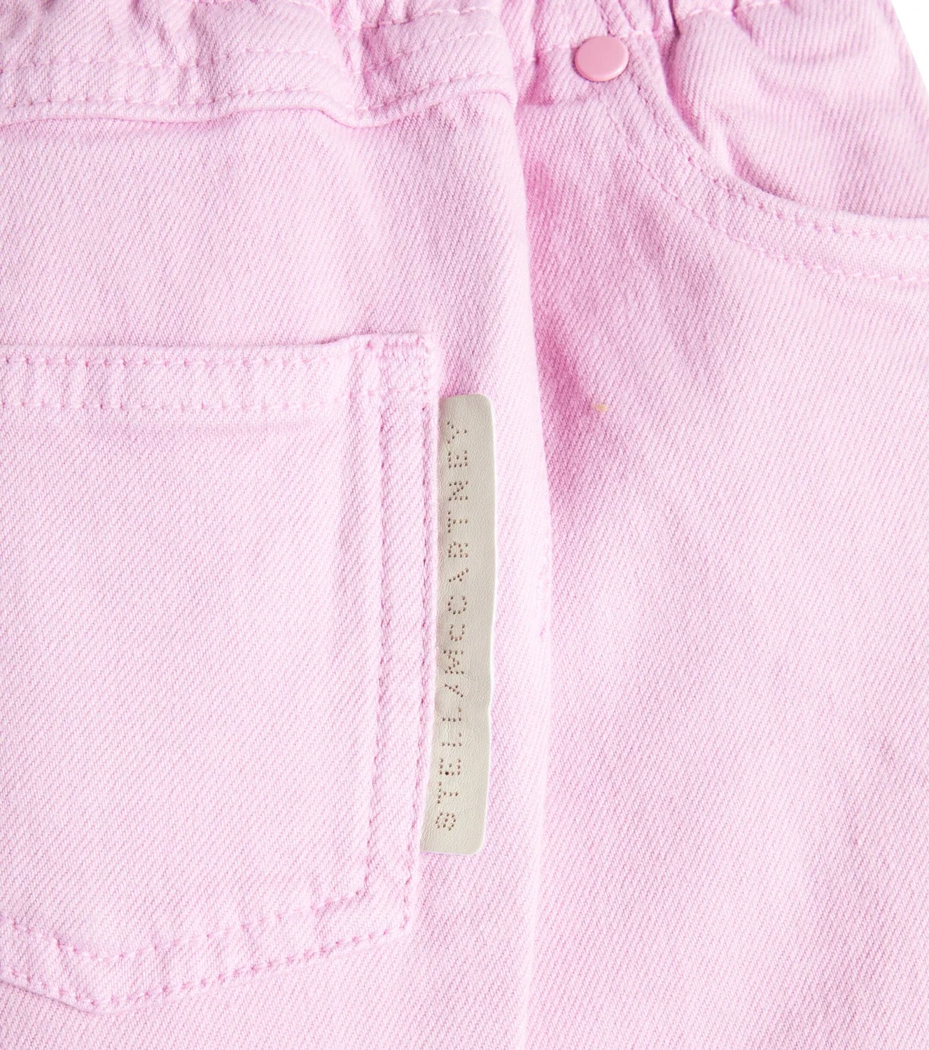 Детские брюки с фестонами Stella Mccartney Kids, розовый — фото 3