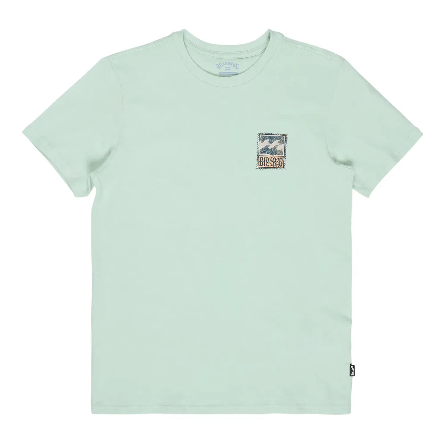 Детская футболка для мальчиков с принтом Stamp Billabong, Verde