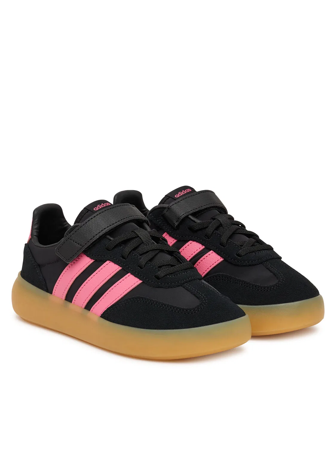 Кроссовки для девочки Barreda Decode Shoes Kids Adidas, черный — фото 2