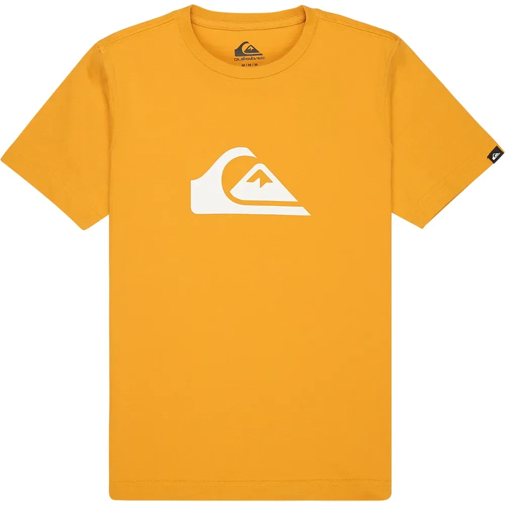 Футболка с коротким рукавом Ev Comp Logo Quiksilver, желтый