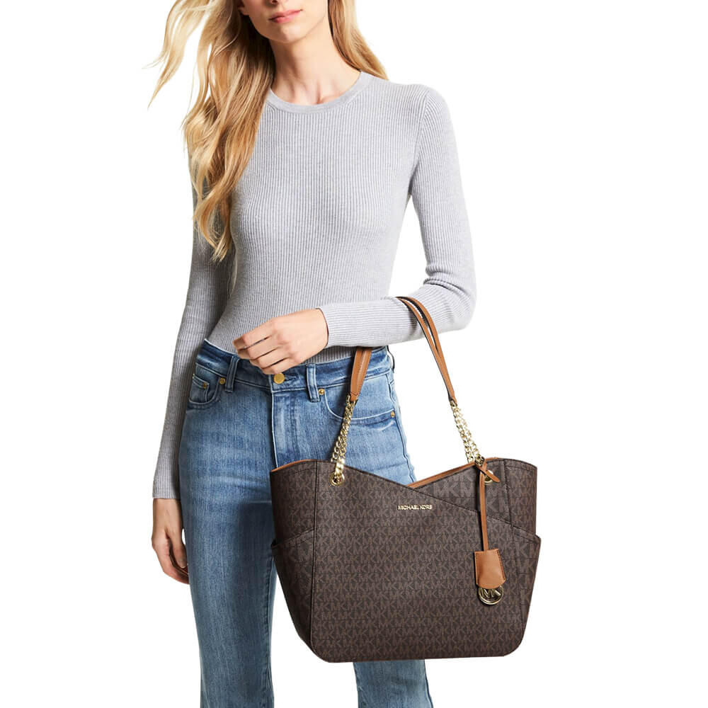 

Сумка Michael Kors Jet Set Large, коричневый