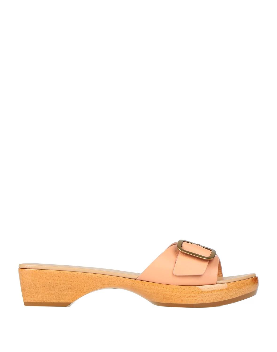 Сабо Tod'S, бледно-розовый