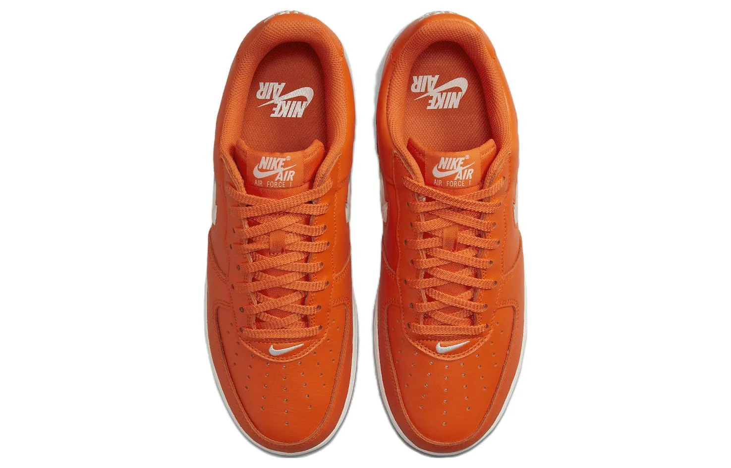 Кроссовки Nike Air Force 1 Low Retro Unisex, оранжевый — фото 4
