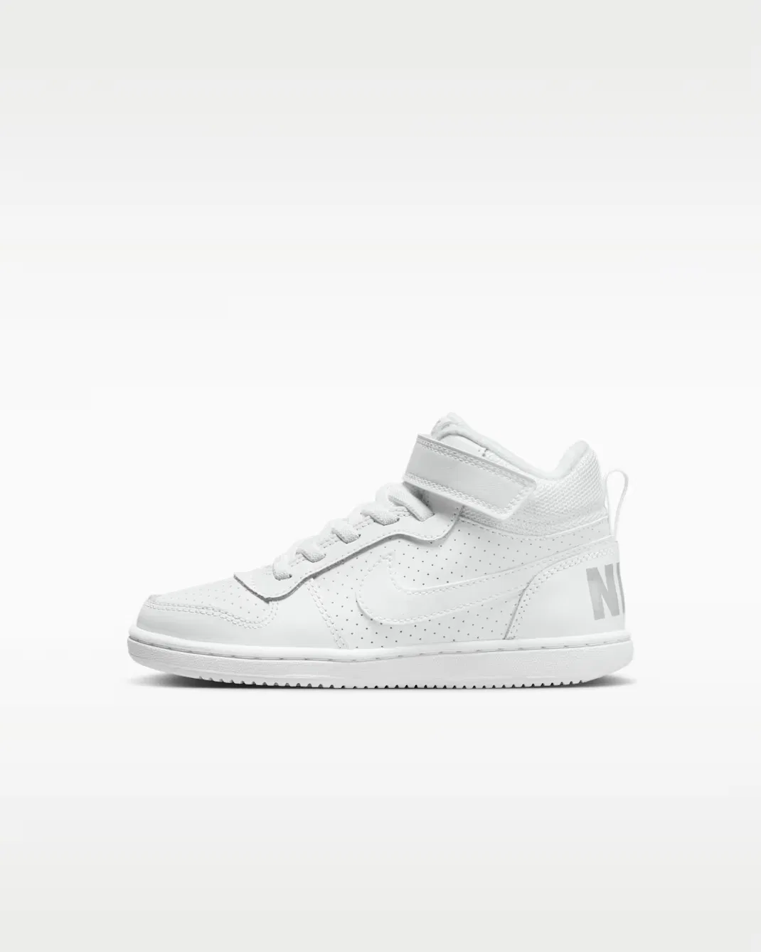 Детская обувь Nike Court Borough Mid, White/White