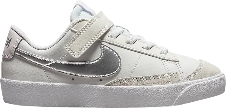 

Кроссовки Nike Blazer Low '77 PS 'Platinum Tint Metallic Silver', кремовый