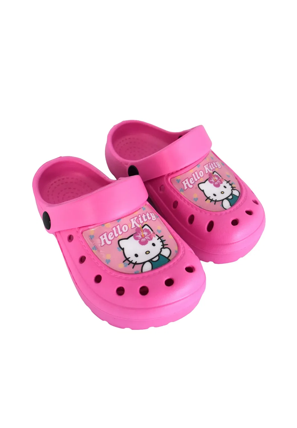 Сабо сандалии pantoletten hausschuhe gartenschuhe - мюли Hello Kitty, Pink — фото 2