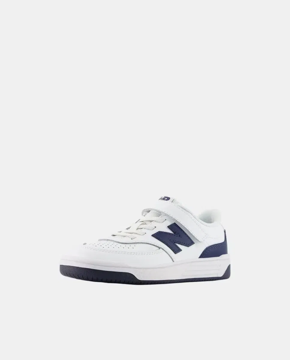 Детские кроссовки для мальчиков с низким берцем New Balance, Blanco — фото 4