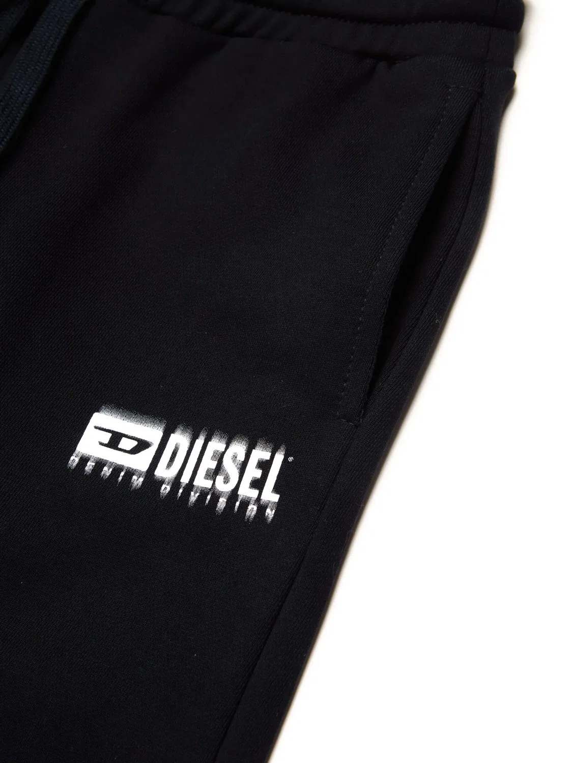 Штаны для тренировок с логотипом Diesel, черный — фото 3