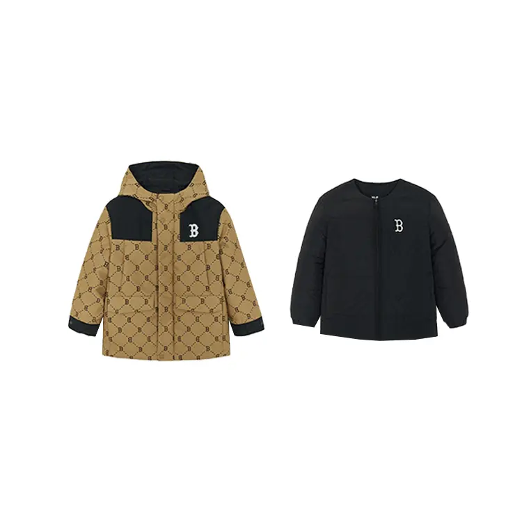 

Детский комплект куртка 2 Piece Set MLB KIDS, бежевый желтый