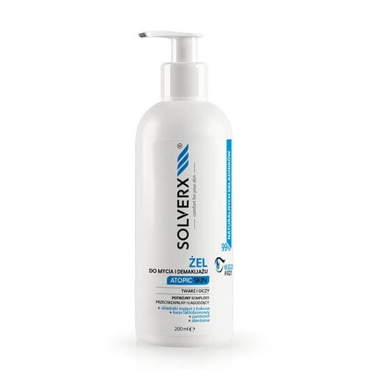 

Атопическая кожа, гель для лица, 200 мл Solverx