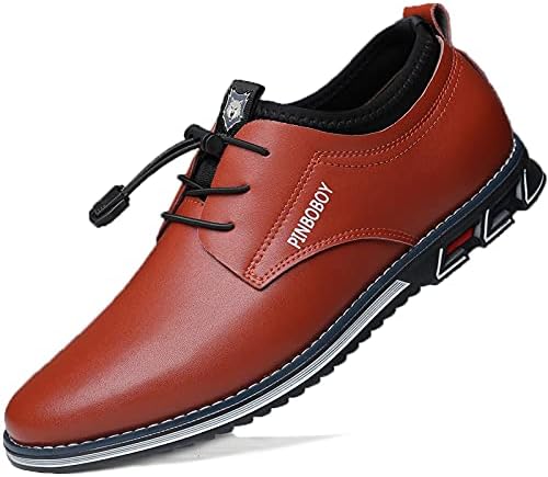 

Мужские повседневные роскошные кроссовки Veslesth, кожаные лоферы, удобная обувь для ходьбы, модные туфли, для работы, офиса и улицы Veslexth, красный