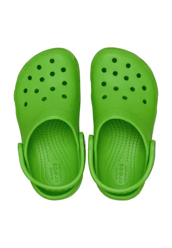 Детские мюли Crocs, зеленый — фото 3