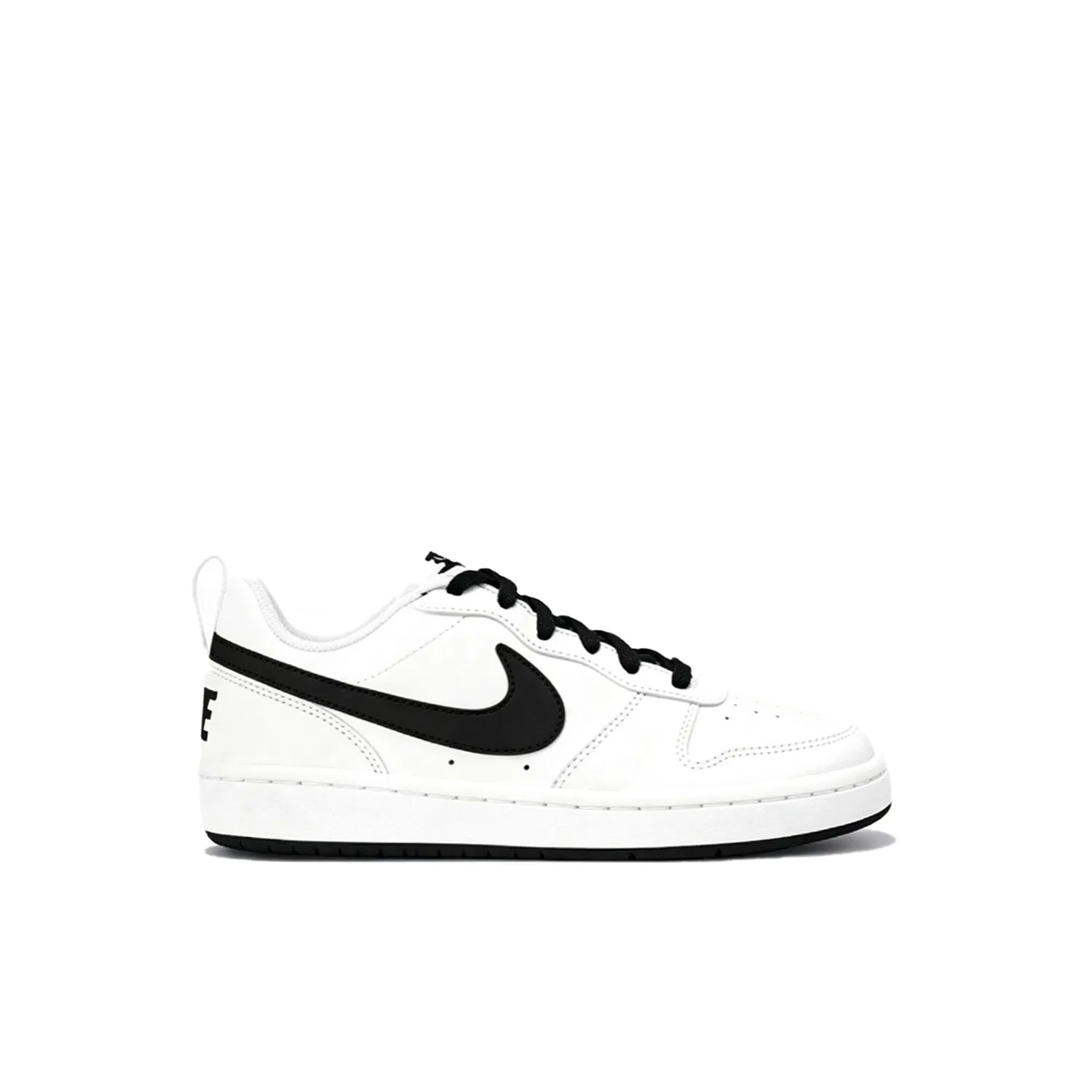 Детские кроссовки для скейтбординга с низким верхом Nike Court Borough, Black/White — фото 3