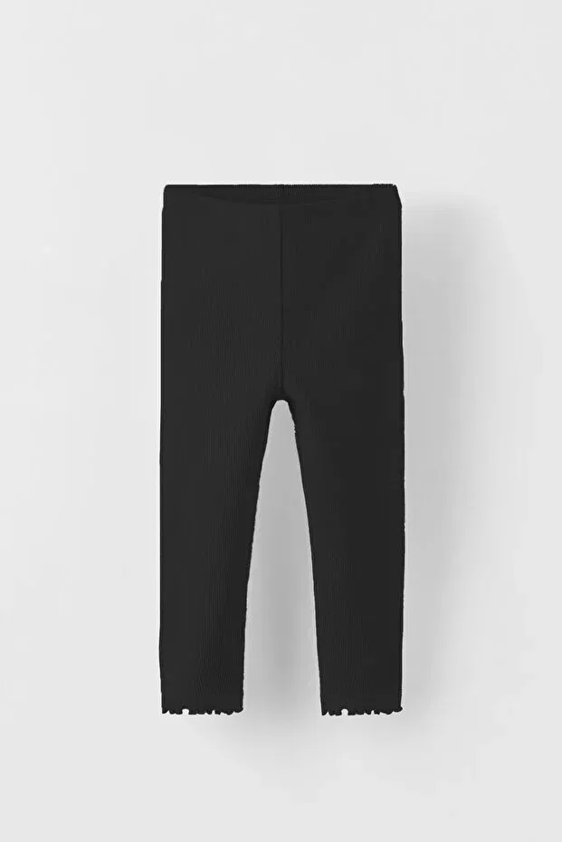 Детские леггинсы для девочек хлопковые Hepbaby, Black