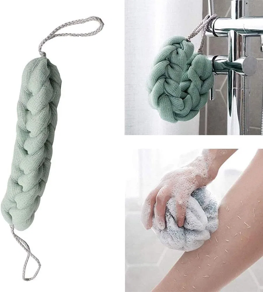 Мочалка для душа Mesh, AKAZI, 3 шт, 5.5x29 см
