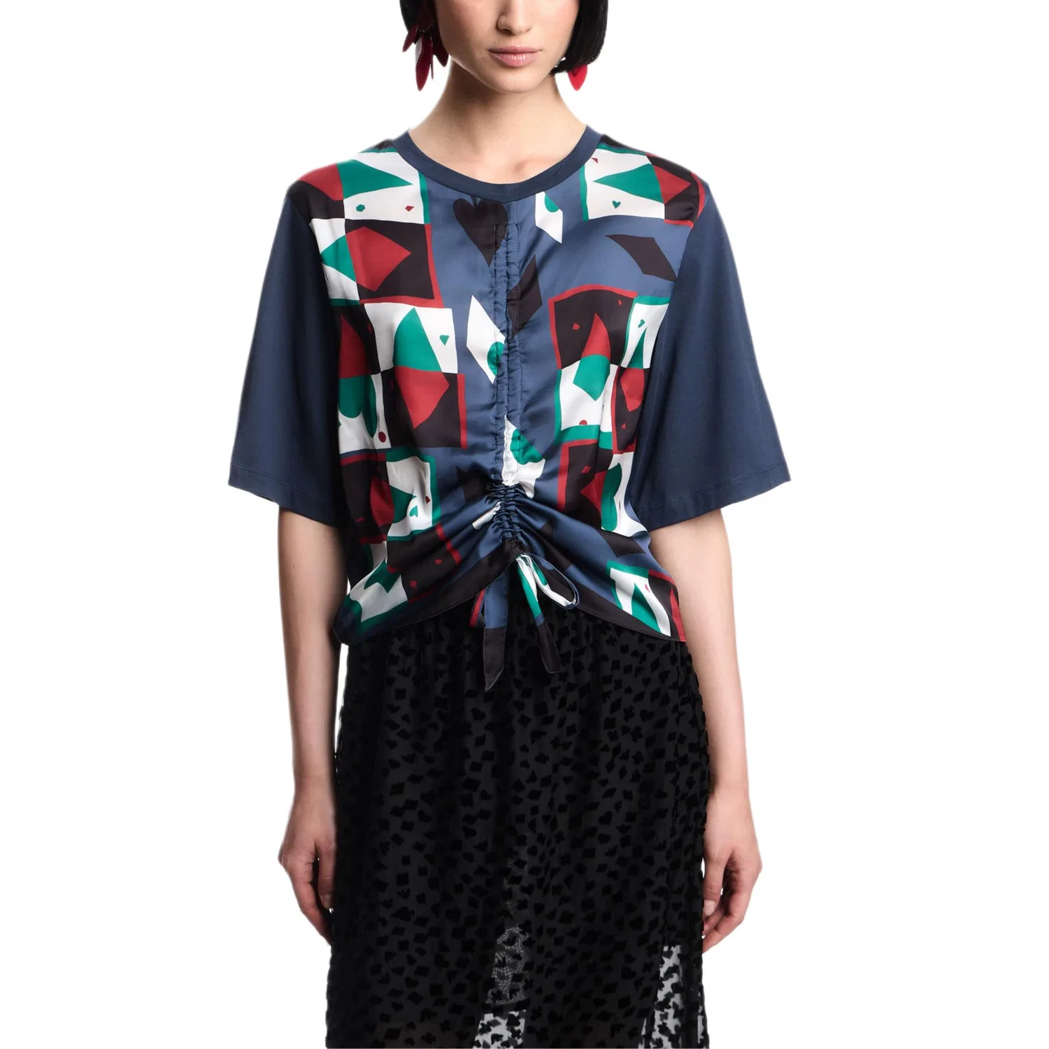 Футболка Regular, EMPORIO ARMANI, Blue — фото 3