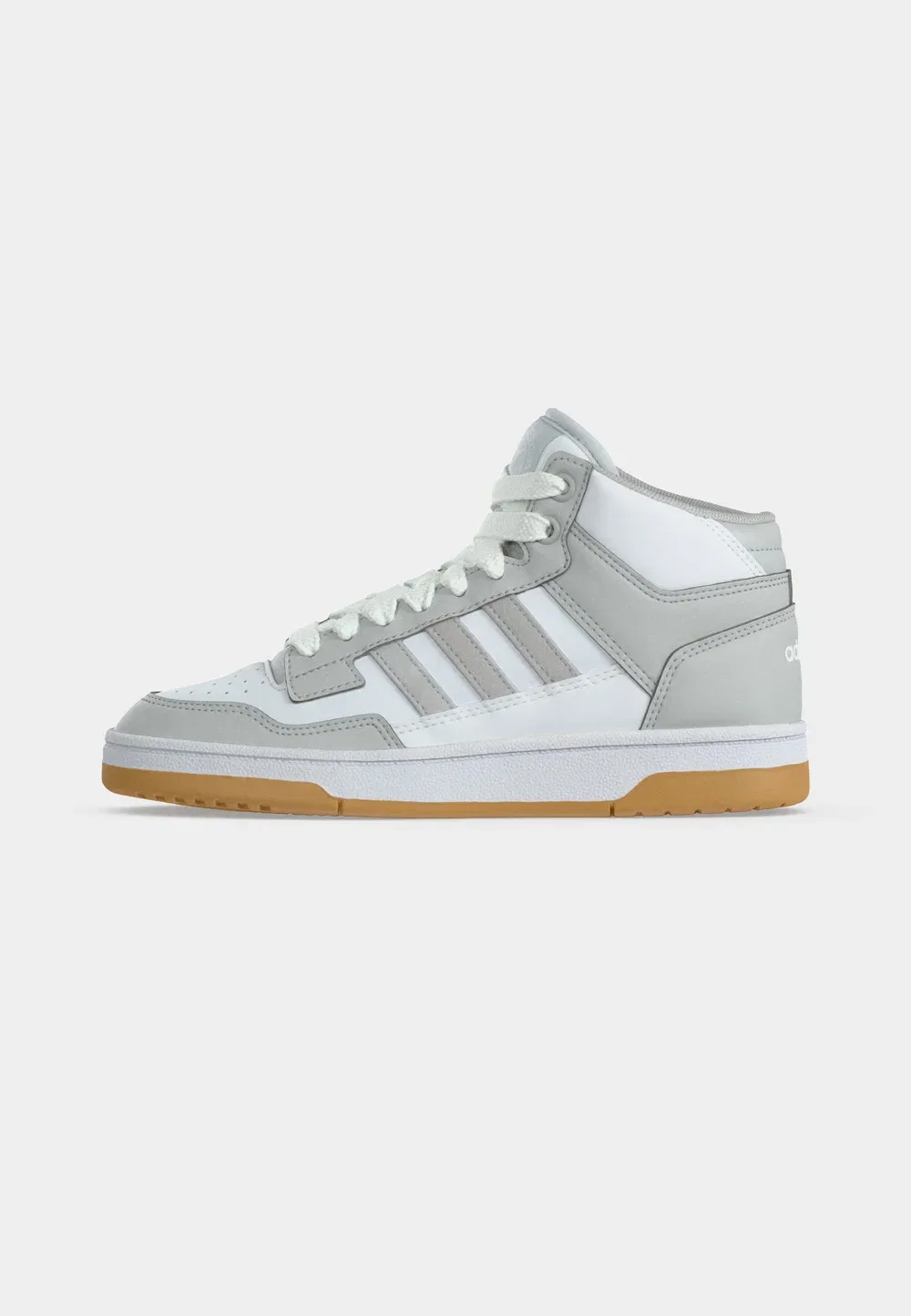 Кроссовки Rapid Court Mid унисекс для тренировок Adidas Performance, Footwear White/Clear Grey — фото 2