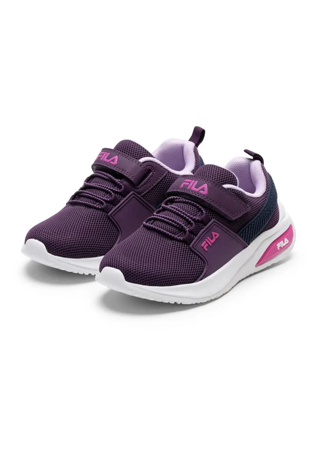 Детские кроссовки с липучкой FILA Upspark Fila, Violett Fuchsienrosa — фото 2